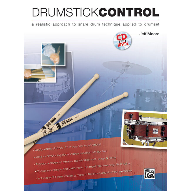 Drumstick Control - by Jeff Moore - 00-32037