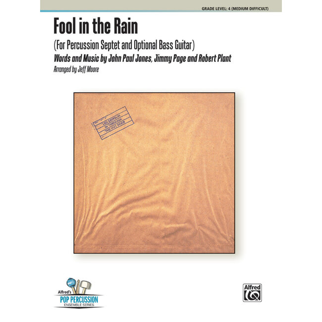 Fool in the Rain - by Led Zeppelin / arr. Jeff Moore - 00-32643