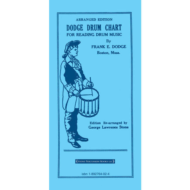 Dodge Drum Chart (Arranged Edition) - by Frank E. Dodge / rearranged by George Lawrence Stone - 00-32751