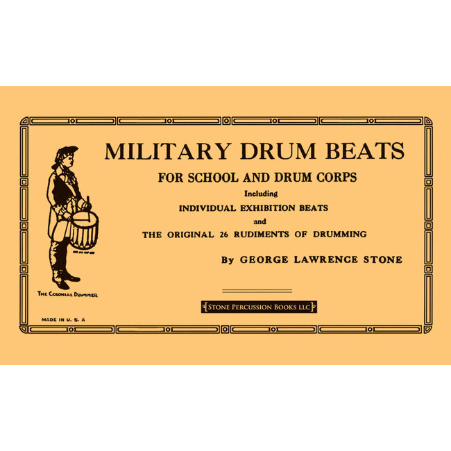 Military Drum Beats - by George Lawrence Stone - 00-32753