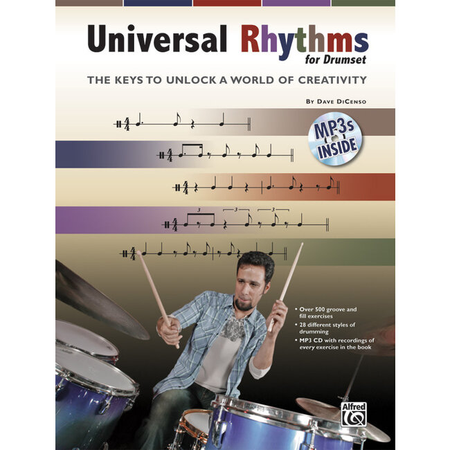 Universal Rhythms for Drumset - by Dave DiCenso - 00-32821