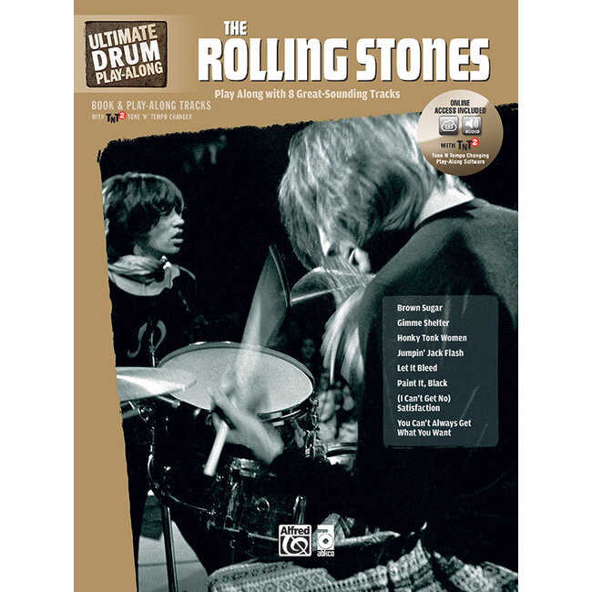 Ultimate Drum Play-Along: The Rolling Stones - by The Rolling Stones - 00-33604