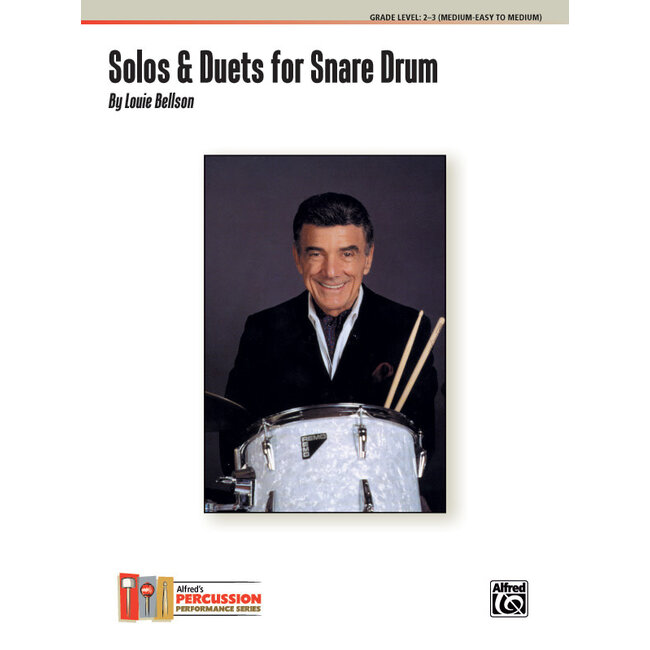 Solos & Duets for Snare Drum - by Louie Bellson - 00-34470