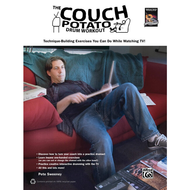 The Couch Potato Drum Workout - by Pete Sweeney - 00-38806