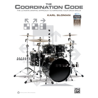 Alfred Publishing Co. The Coordination Code - by Karl Sloman, foreword by Dom Famularo - 00-38885
