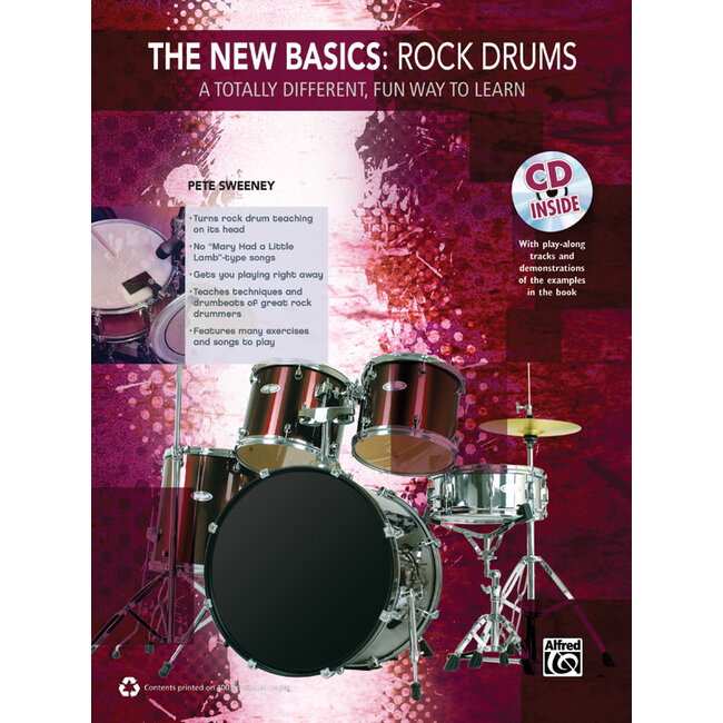 The New Basics: Rock Drums - by Pete Sweeney - 00-39262