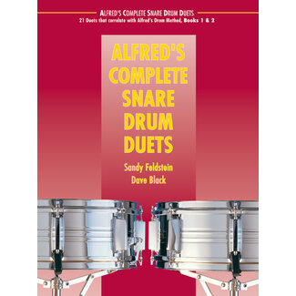 Alfred Publishing Co. Alfred's Complete Snare Drum Duets - by Sandy Feldstein and Dave Black - 00-39600