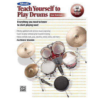 Alfred Publishing Co. Alfred's Teach Yourself to Play Drums (2nd Edition) - by Patrick Wilson - 00-40951