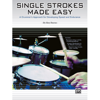 Alfred Publishing Co. Single Strokes Made Easy - by Roy Burns - 00-42096