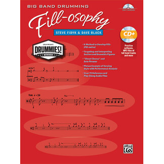 Alfred Publishing Co. Big Band Drumming Fill-osophy - by Steve Fidyk and Dave Black - 00-42309