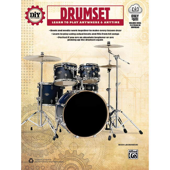 DiY (Do it Yourself) Drumset - by Rich Lackowski - 00-42551