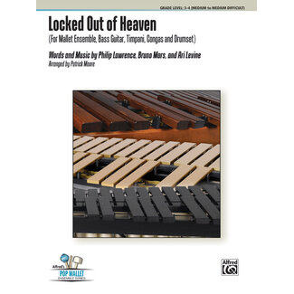 Alfred Publishing Co. Locked Out of Heaven - by Words and music by Philip Lawrence, Bruno Mars, and Ari Levine / arr. Patrick Moore - 00-42668