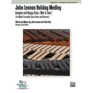 Alfred Publishing Co. John Lennon Holiday Medley - by Words and music by John Lennon and Yoko Ono / arr. Jeff Moore - 00-42667