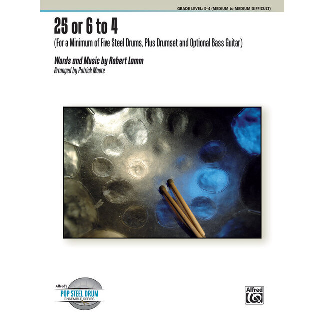 25 or 6 to 4 - by Words and music by Robert Lamm [Chicago] / arr. Patrick Moore - 00-42670