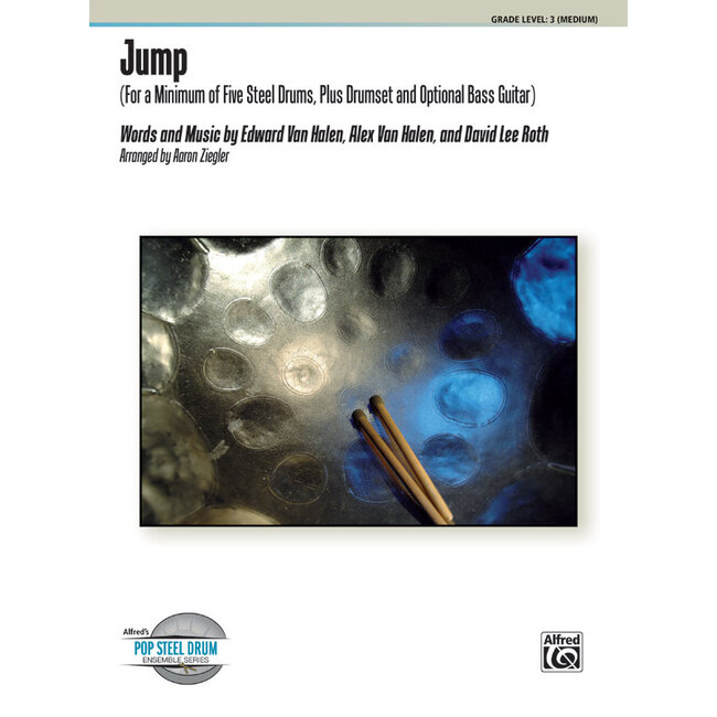 Jump - by Words and music by Edward Van Halen, Alex Van Halen, and David Lee Roth [Van Halen] / arr. Aaron Ziegler - 00-42675