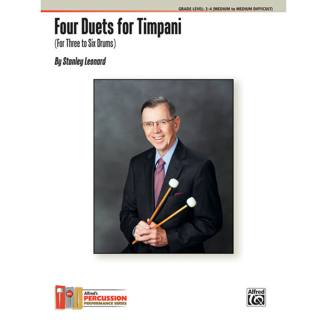 Four Duets for Timpani - by Stanley Leonard - 00-42781