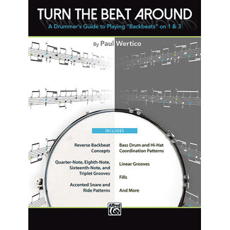 Alfred Publishing Co. Turn the Beat Around - by Paul Wertico - 00-44214