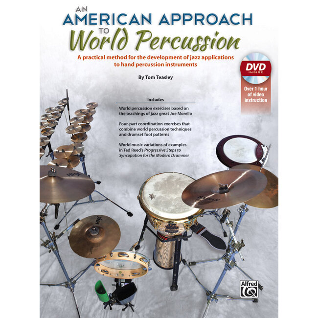An American Approach to World Percussion - by Tom Teasley - 00-44486