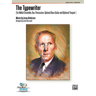 Alfred Publishing Co. The Typewriter - by Music by Leroy Anderson / arr. Justin Koszarek - 00-44640