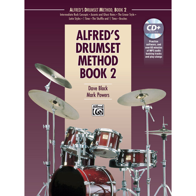 Alfred's Drumset Method, Book 2 - by Dave Black and Mark Powers - 00-44649