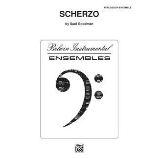 Alfred Publishing Co. Scherzo for Percussion - by Saul Goodman - 00-88781X