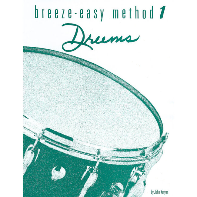 Breeze-Easy Method for Drums, Book I - by John Kinyon - 00-BE0005