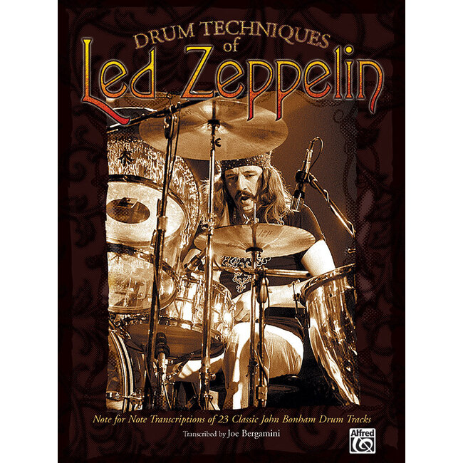 Drum Techniques of Led Zeppelin - by Led Zeppelin / transcr. Joe Bergamini - 00-DF0013A