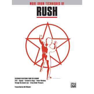 Alfred Publishing Co. More Drum Techniques of Rush - by Rush - 00-DF0029
