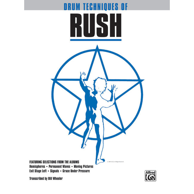 Drum Techniques of Rush - by Rush / arr. Bill Wheeler - 00-DF0010