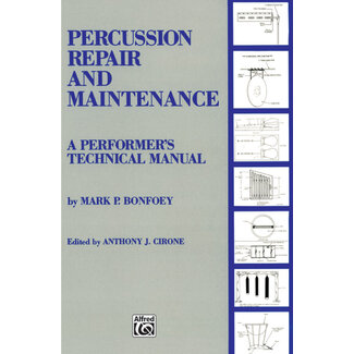 Alfred Publishing Co. Percussion Repair and Maintenance - by Mark Bonfoey - 00-EL03285