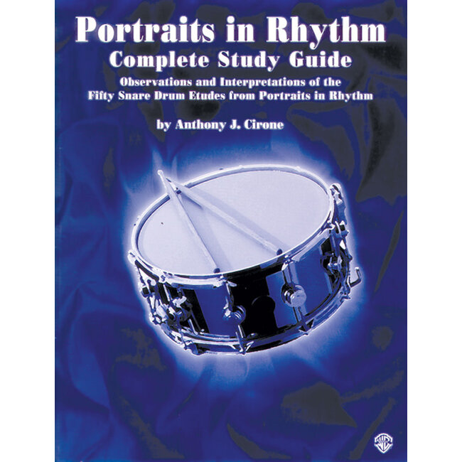 Portraits in Rhythm: Complete Study Guide - by Anthony J. Cirone - 00-EL03626A