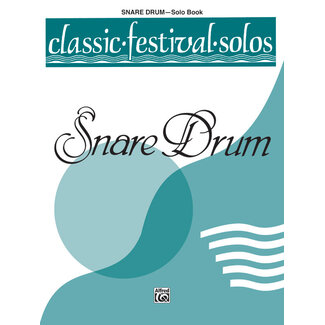 Alfred Publishing Co. Classic Festival Solos (Snare Drum), Volume 1 Solo Book - by Ed. Jack Lamb - 00-EL03750