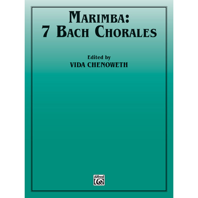 Marimba: 7 Bach Chorales - by Johann Sebastian Bach / ed. Vida Chenoweth - 00-EL03861