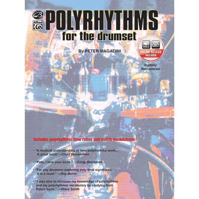 Polyrhythms for the Drumset - by Peter Magadini - 00-EL9591CD