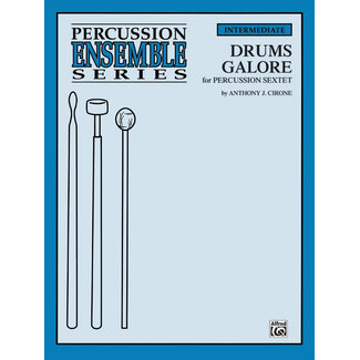 Alfred Publishing Co. Drums Galore - by Anthony J. Cirone - 00-ENS00303