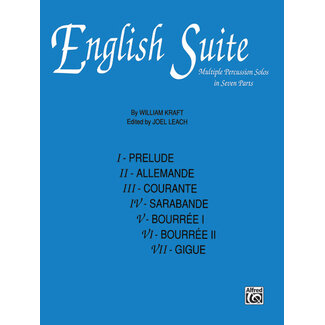 Alfred Publishing Co. English Suite (7 movements) - by William Kraft / ed. Joel Leach - 00-HAA440012