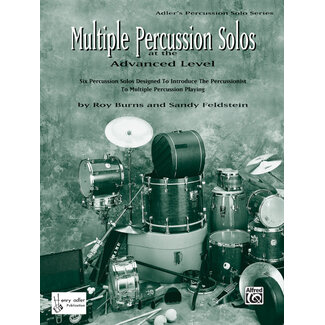 Alfred Publishing Co. Multiple Percussion Solos - by Roy Burns and Sandy Feldstein - 00-HAB00096