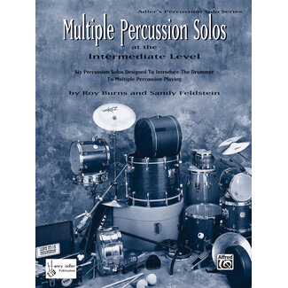 Alfred Publishing Co. Multiple Percussion Solos - by Roy Burns and Sandy Feldstein - 00-HAB00095