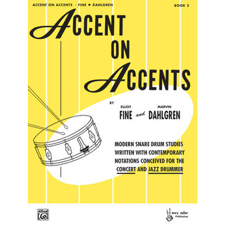 Alfred Publishing Co. Accent on Accents, Book 2 - by Elliot Fine and Marvin Dahlgren - 00-HAB00104