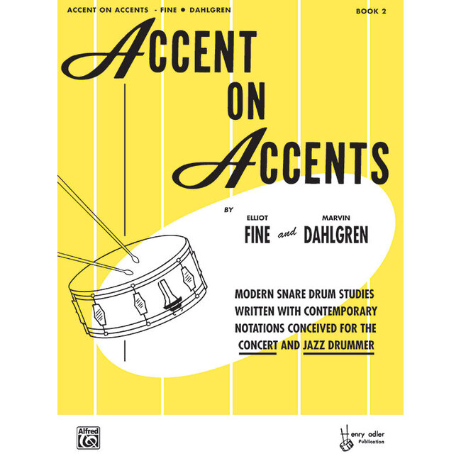 Accent on Accents, Book 2 - by Elliot Fine and Marvin Dahlgren - 00-HAB00104