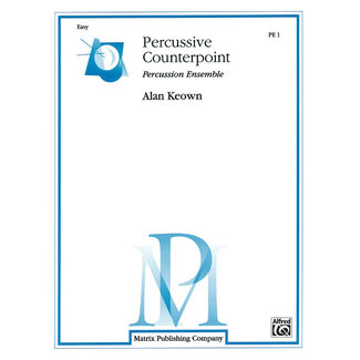 Alfred Publishing Co. Percussive Counterpoint - by Alan Keown - 00-PE1
