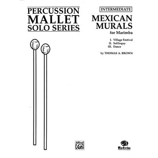 Alfred Publishing Co. Mexican Murals - by Thomas A. Brown - 00-PERC00060