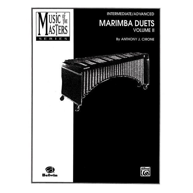 Music of the Masters, Volume II: Marimba Duets - by Jacques Mazas and Ignaz Pleyel / transcr. and ed. Anthony J. Cirone - 00-PERC9502