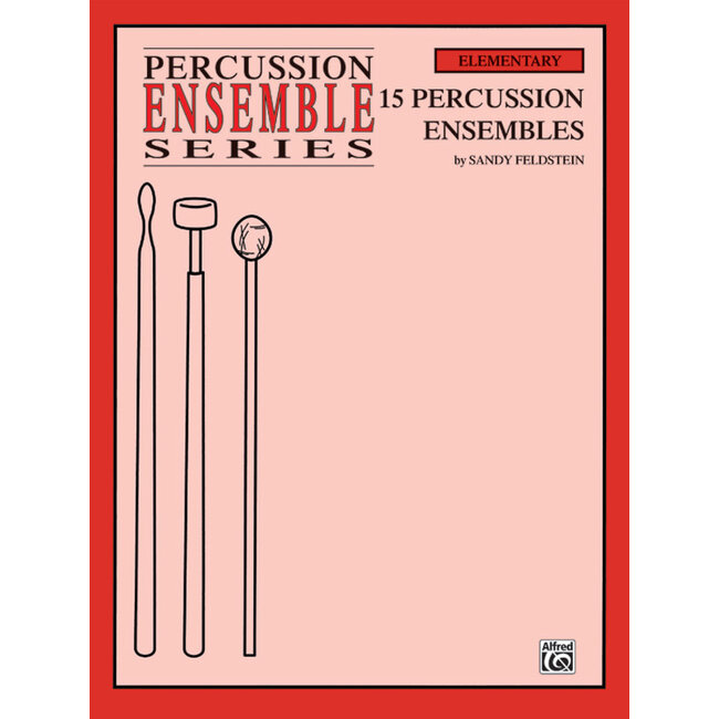 15 Percussion Ensembles - by Sandy Feldstein - 00-PERC9606