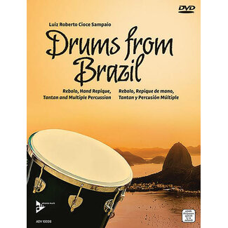 Alfred Publishing Co. Drums from Brazil - by Luiz Roberto Cioce Sampaio - 01-ADV13026