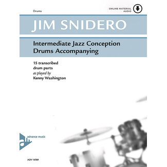 Alfred Publishing Co. Intermediate Jazz Conception: Drums - by Jim Snidero - 01-ADV14789