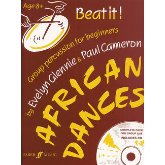 Alfred Publishing Co. Beat It! African Dances - by Evelyn Glennie and Paul Cameron - 12-0571517781