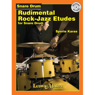 Alfred Publishing Co. Rudimental Rock Jazz Etudes for Snare Drum - by Sperie Karas