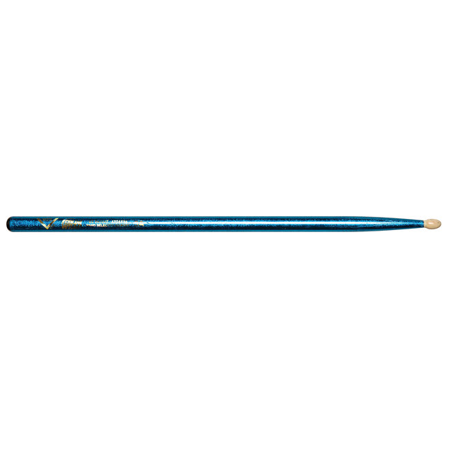 Vater - VCB5A - 5A Blue Sparkle Color Wrap Drumsticks