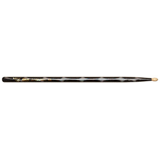 Vater Vater - VCBK5A - 5A Black Optic Color Wrap Drumsticks